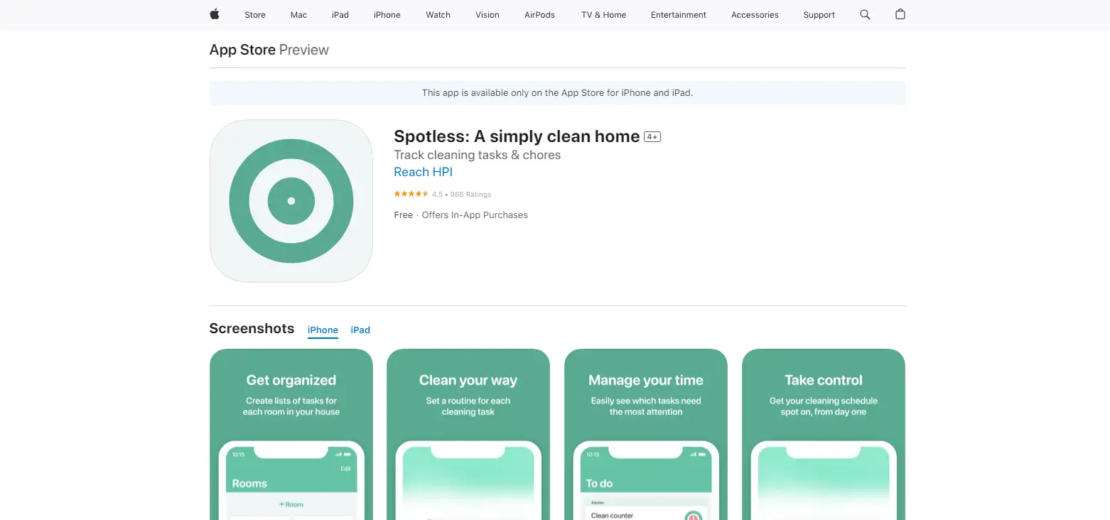 Free Cleaning Apps